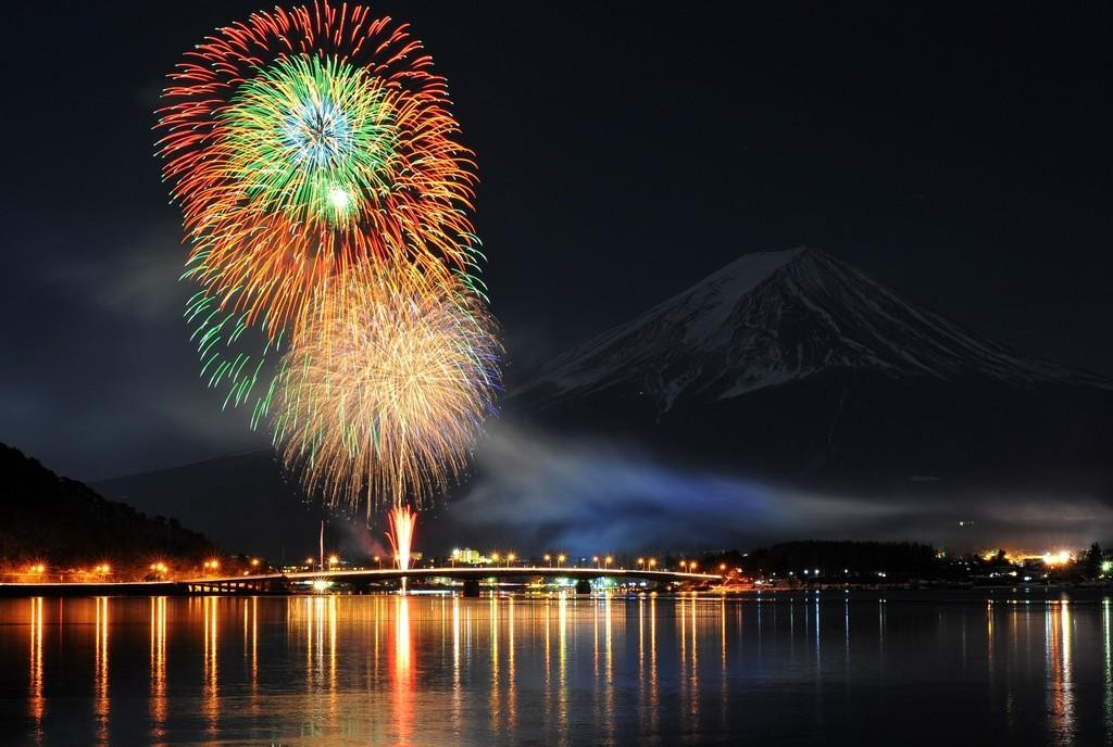 kawaguchiko_Fireworks