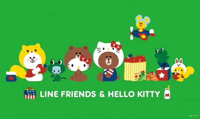 LINE FRIENDS＆HELLO KITTY